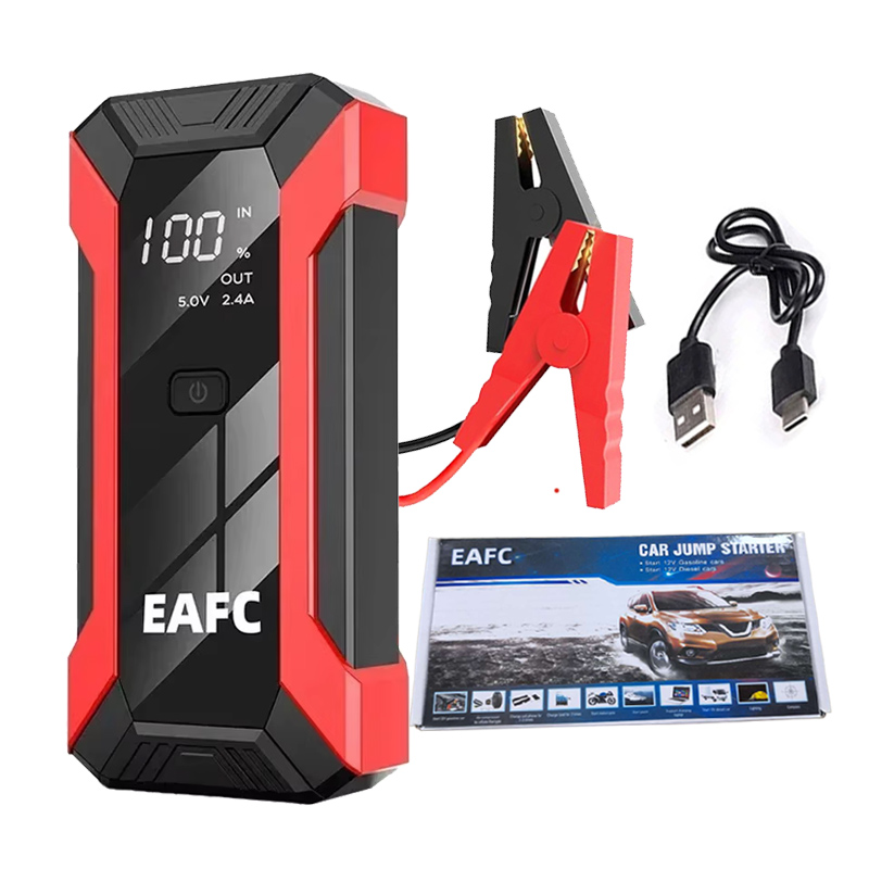 Portable Jump Starter - ポータブル緊急始動充電器,カースターター,バッテリー始動装置,出力1200A,12V