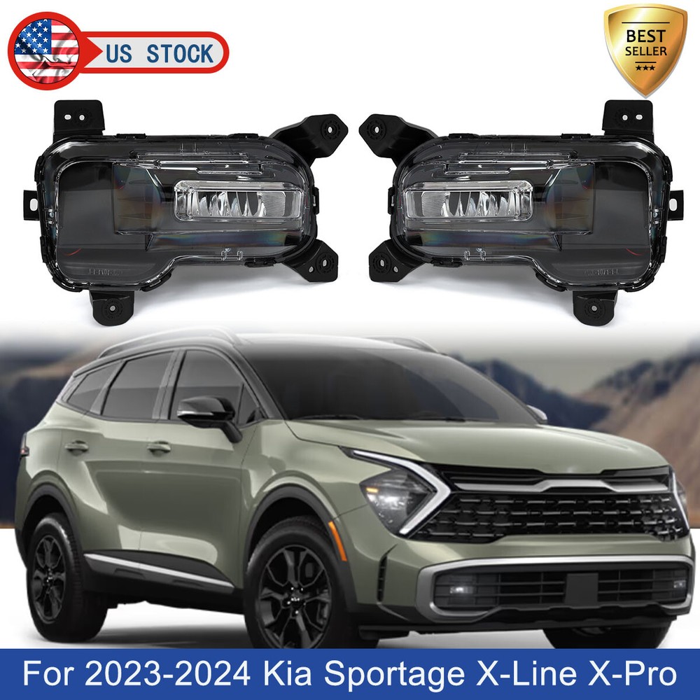 Car Accessories Xcent - 左右 LED DRL フォグランプ起亜 Sportage X-Line