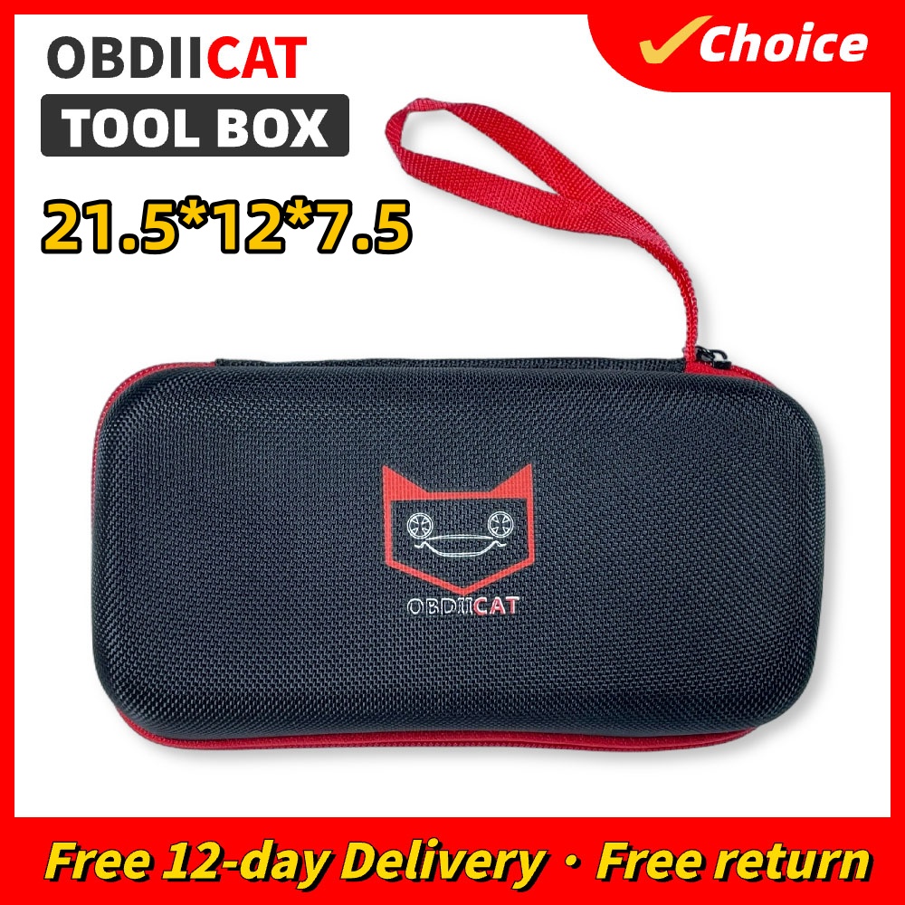 Portable Jump Starter - Obdiicat-ポータブルカージャンプスターターツールボックス、ユーティリティバッグ、自動ツールキットのみ、ケースと一致、収納ツール用ホルダー、最新