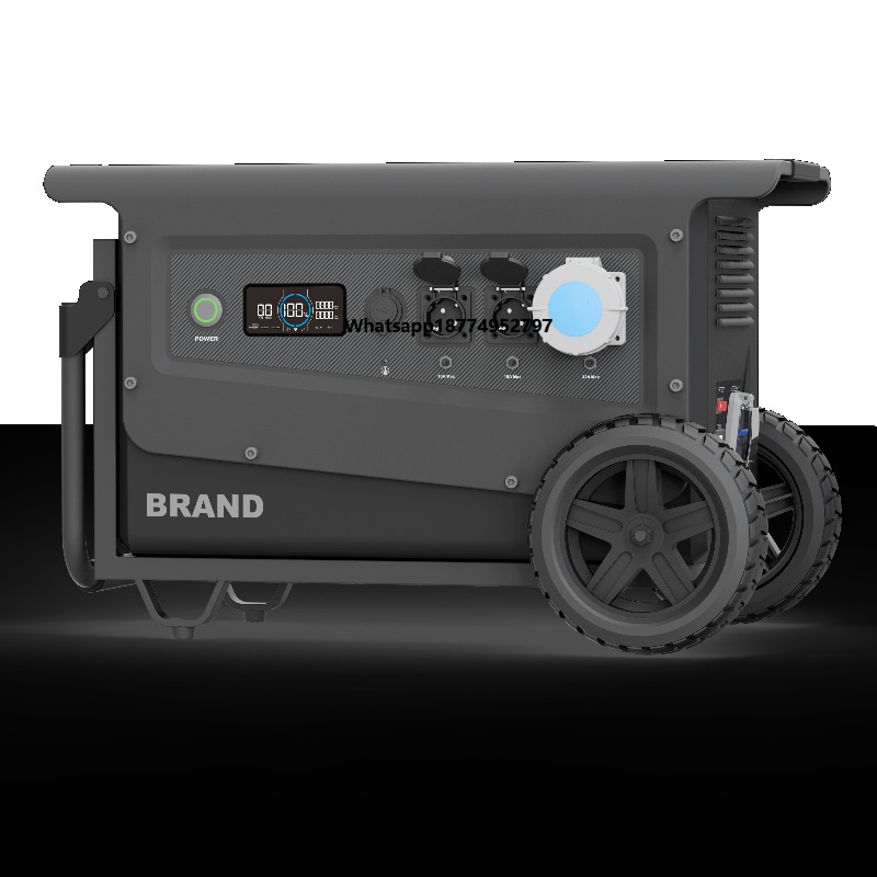 Portable Jump Starter - ポータブル電源 5040WH 5000W LiFePO4 純正弦波インバーター 外部バッテリー