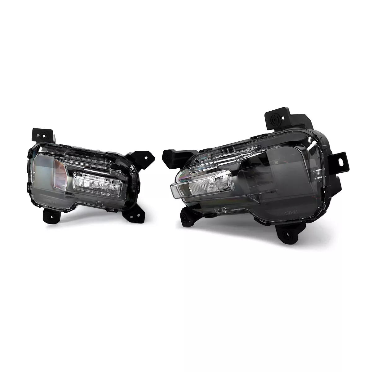 左右 LED DRL フォグランプ起亜 Sportage X - Car Accessories Xcent のレビューと価格