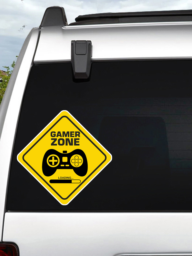 ゲーマーゾーンカーステッカー,防水ビニールステッカー,カース - Car Accessories Zone のレビューと価格