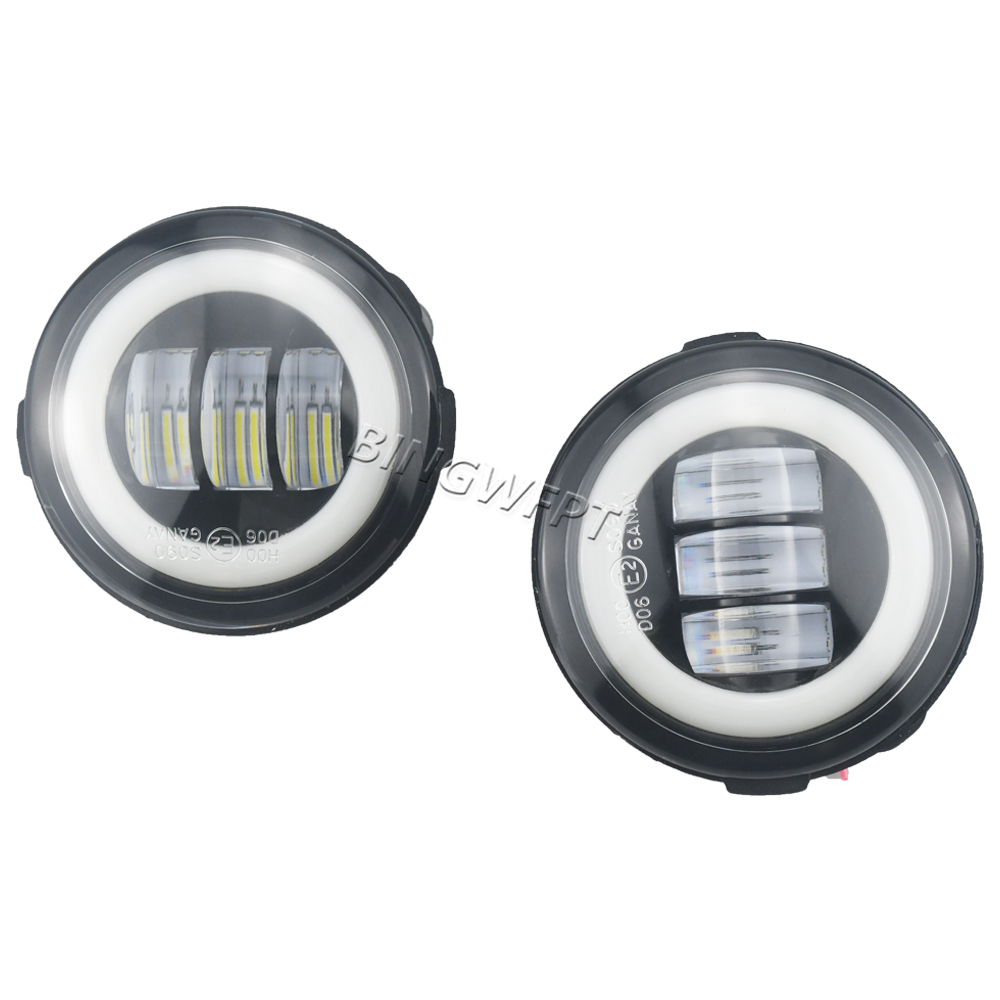 2 X 車用エンジェルアイフォグライト 30W LED フォ - Car Accessories Xcent のレビューと価格