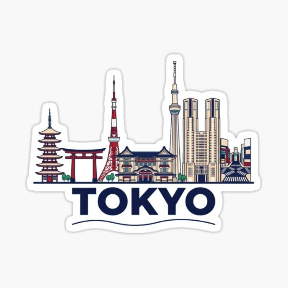 東京旅行ステッカー、車の窓やバンパーに貼る、カット加工済みの - Car Accessories In Tokyo のレビューと価格