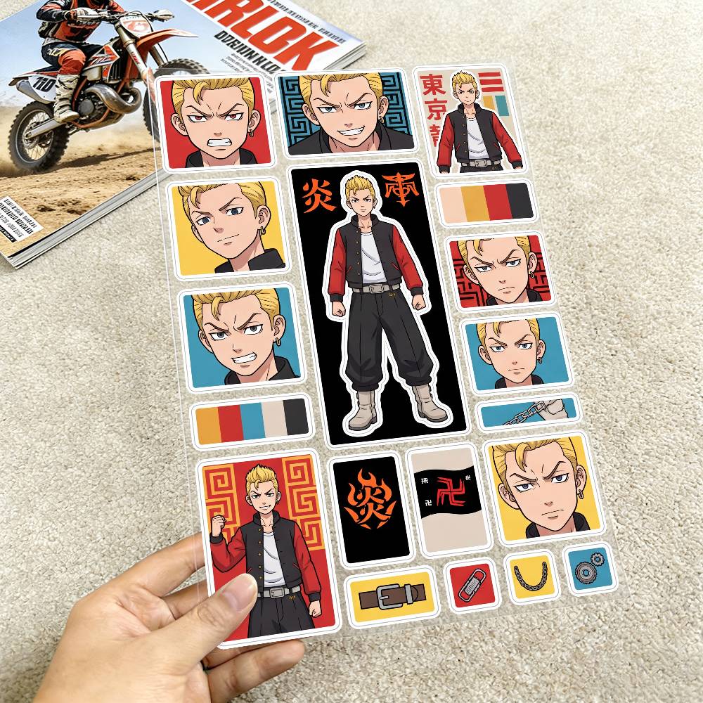 東京リベンジャーズステッカー自動車ボディバンパー窓オートバイ - Car Accessories In Tokyo のレビューと価格