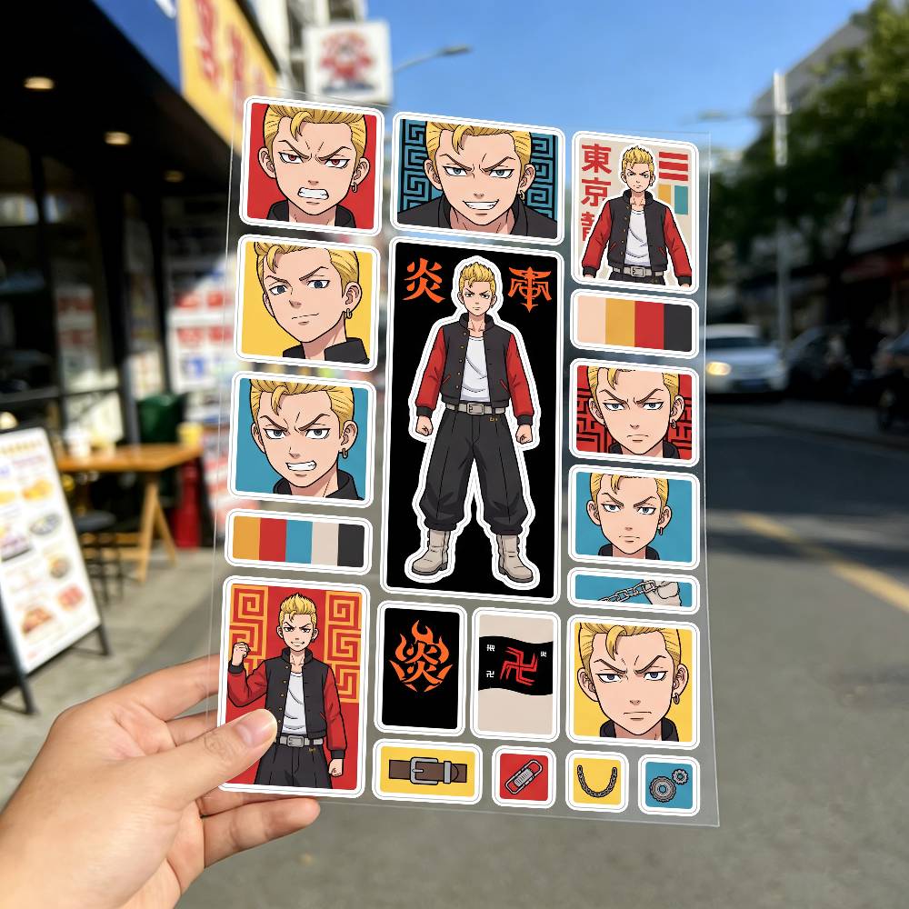 東京リベンジャーズステッカー自動車ボディバンパー窓オートバイ - Car Accessories In Tokyo のレビューと価格