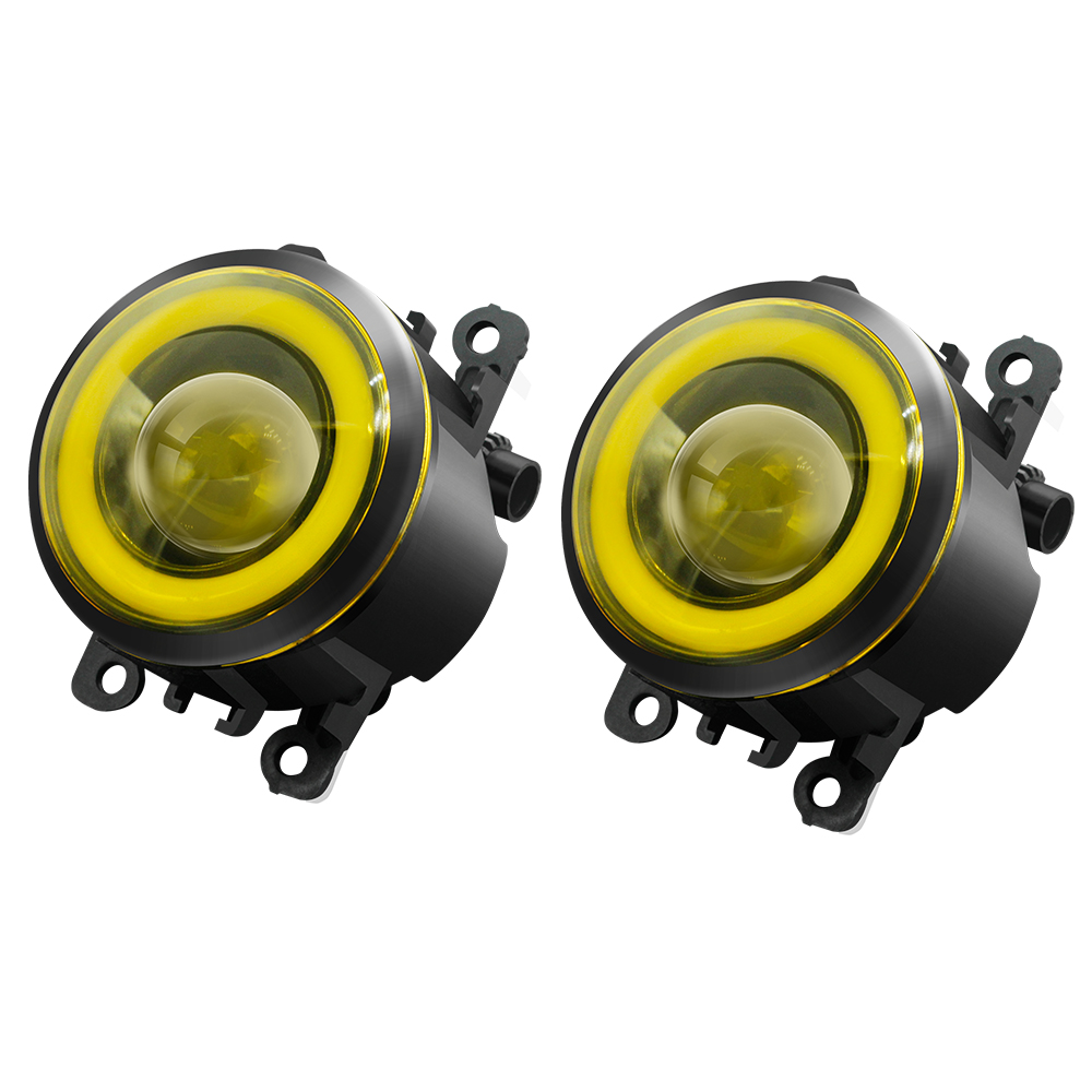 2 × エンジェルアイフォグライトデイライトプジョーリフター - Car Accessories Xcent のレビューと価格