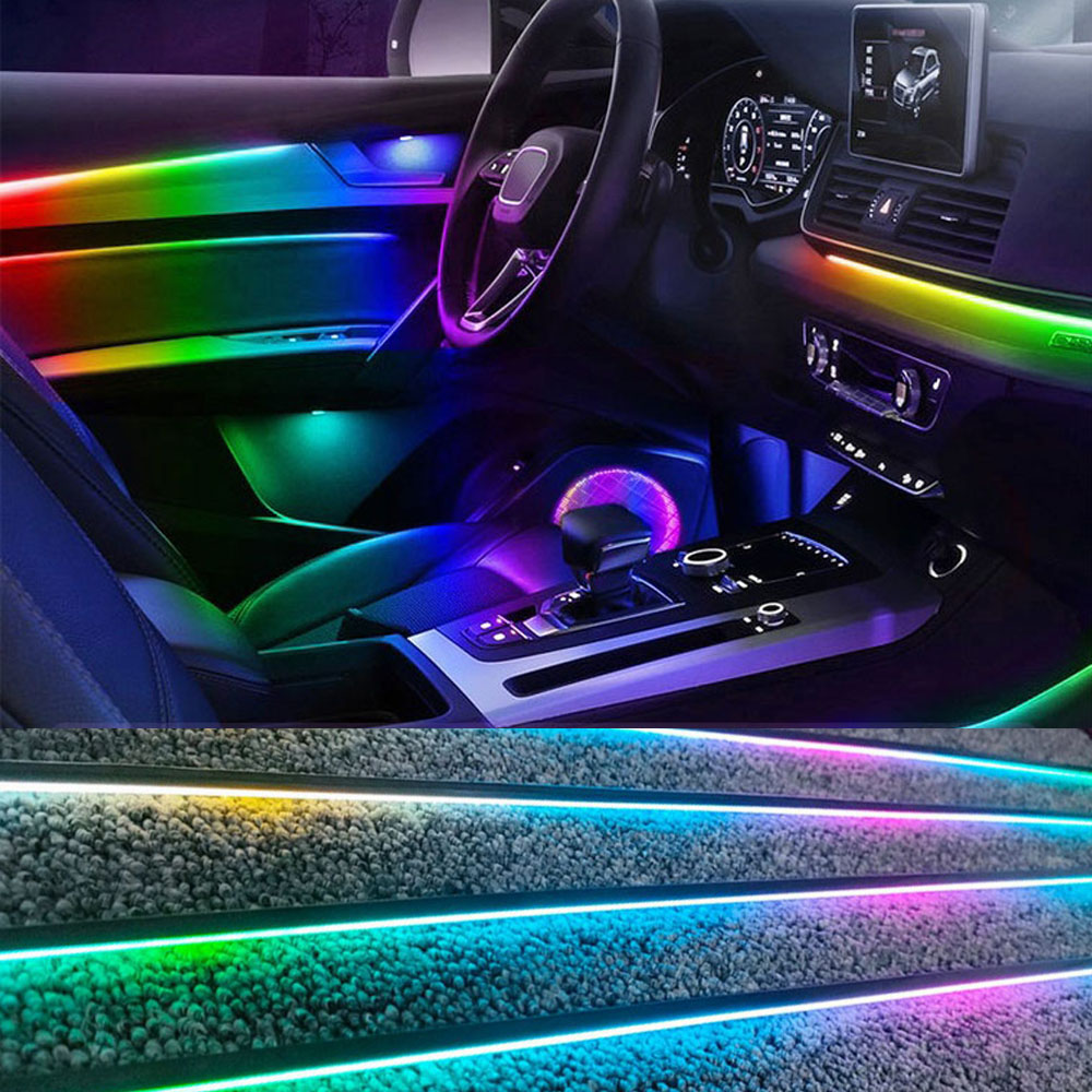6/18in1 シンフォニーカーアンビエントライト デュアル - Car Accessories Zone のレビューと価格