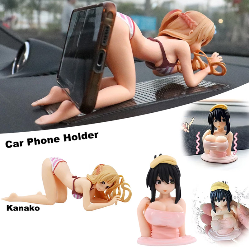 アニメ車載スマホホルダー エアコン吹き出し口クリップ ビキニ - Car Accessories Bangkok のレビューと価格
