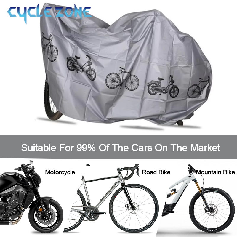 防水自転車カバー,屋外バイク保護,防塵,UV防止,マウンテン - Car Accessories Zone のレビューと価格