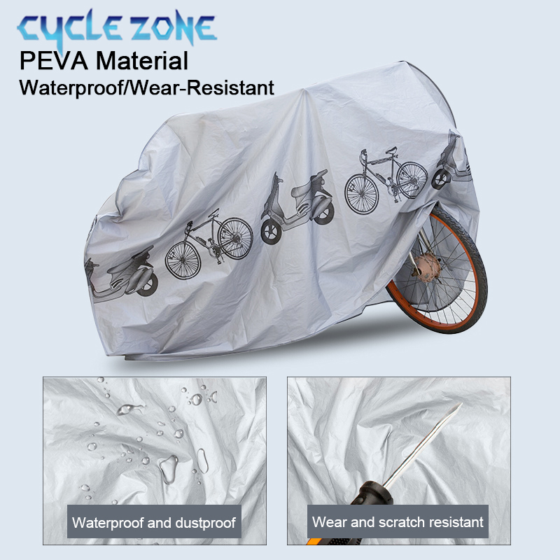 防水自転車カバー,屋外バイク保護,防塵,UV防止,マウンテン - Car Accessories Zone のレビューと価格