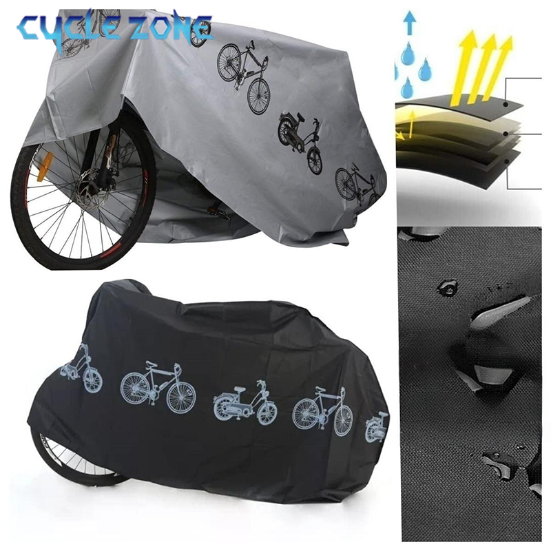 防水自転車カバー,屋外バイク保護,防塵,UV防止,マウンテン - Car Accessories Zone のレビューと価格