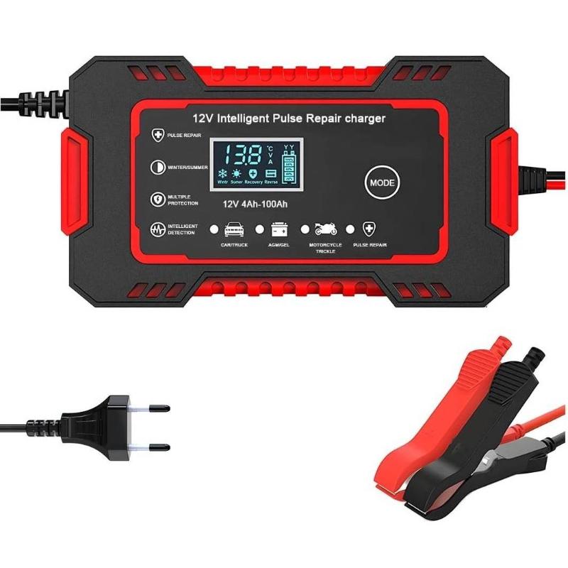 緊急用車載バッテリー充電器 ユニバーサルポータブル 12V  - Portable Jump Starter のレビューと価格